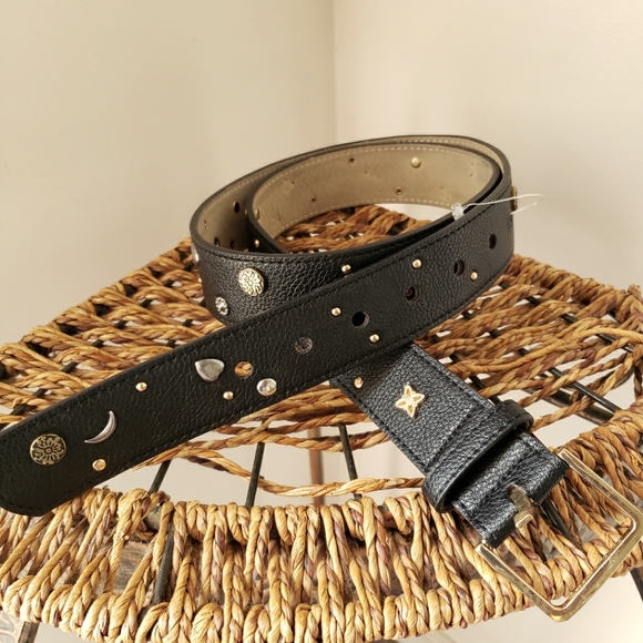 BCBGeneration Accessories - BCBGENERATION Studded Black Belt XL